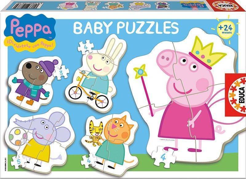 ΠΑΖΛ EDUCA DISNEY PEPPA 3-4-5 ΤΜΧ (15622) EDUCA