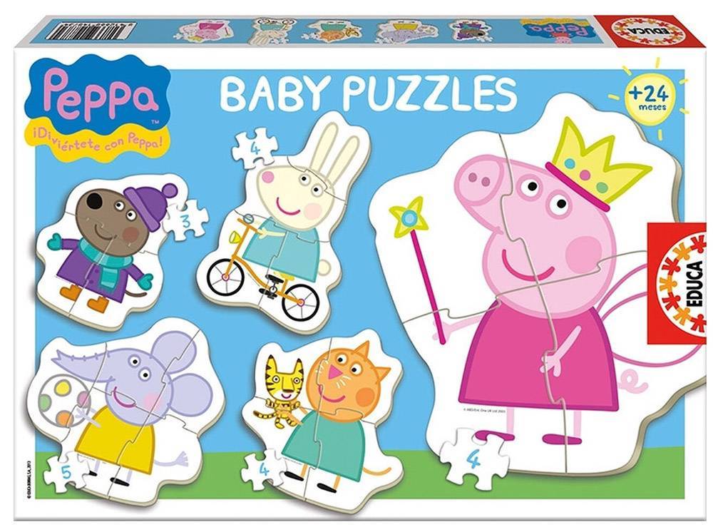 EDUCA EDUCA PUZZLE BABY PEPPA (5 ΠΑΖΛ)