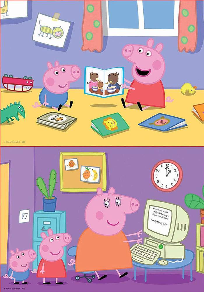 EDUCA PUZZLE PEPPA (2 Χ 20 TMX) EDUCA