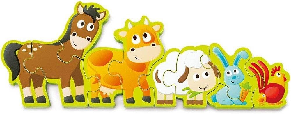 ΠΑΖΛ ΑΡΙΘΜΩΝ - ΖΩΩΝ HAPE NUMBERS - FARM ANIMALS