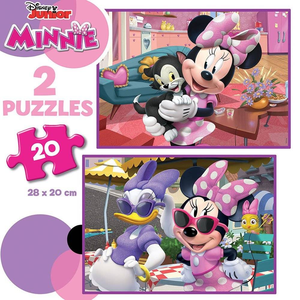 EDUCA EDUCA PUZZLE MINNIE 2X20TMX (Π.019.297)
