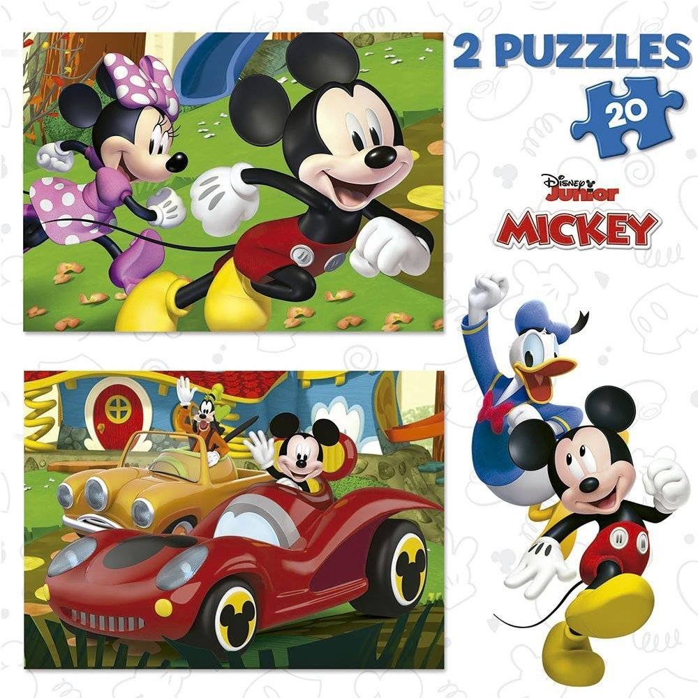EDUCA PUZZLE MICKEY MOUSE FUN HOUSE 2X20TMX (Π.019.311) EDUCA