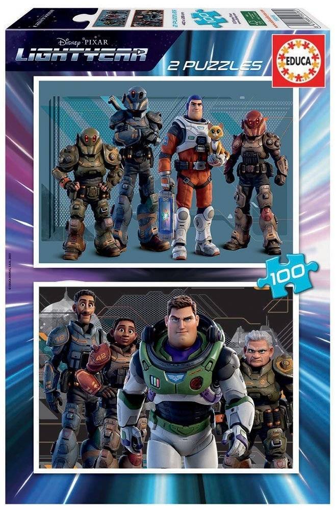 EDUCA PUZZLE LIGHTYEAR (2X100 TMX) EDUCA