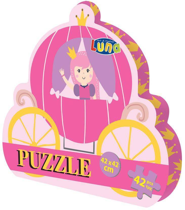 PUZZLE LUNA ΠΡΙΓΚΙΠΙΣΣΕΣ 42ΤΕΜ 42Χ42ΕΚ LUNA
