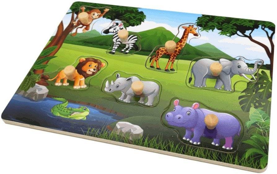 PUZZLE ΣΦΗΝΩΜΑΤΑ REMOUNDO ΑΓΡΙΑ ΖΩΑ 7ΤΜΧ REMOUNDO