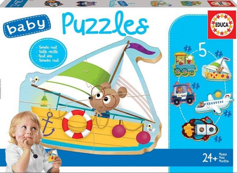 ΠΑΖΛ EDUCA VEHICLES II 3-4-5 TMX (18059) EDUCA