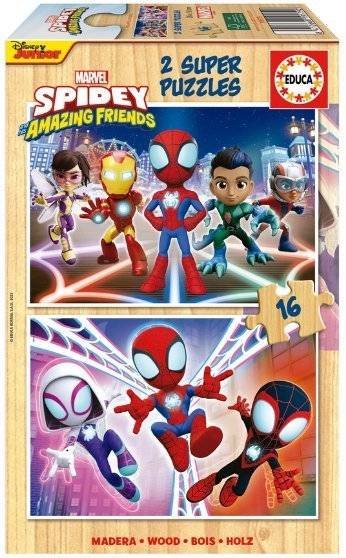 ΠΑΖΛ EDUCA SPIDEY - HIS AMAZING FRIENDS 2X16 TMX (19579) EDUCA