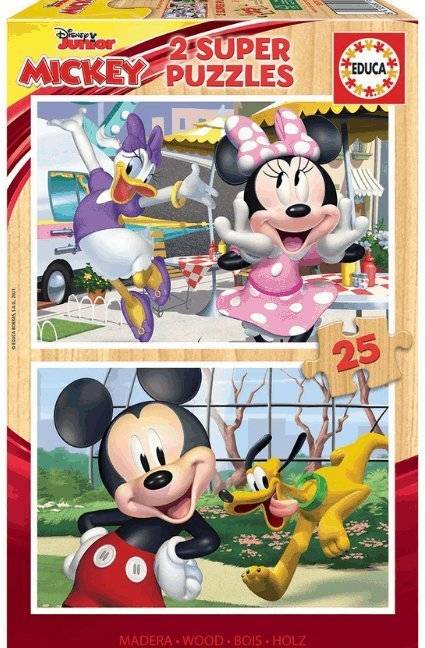 ΠΑΖΛ EDUCA MICKEY - FRIENDS 2X25 TMX (18876)