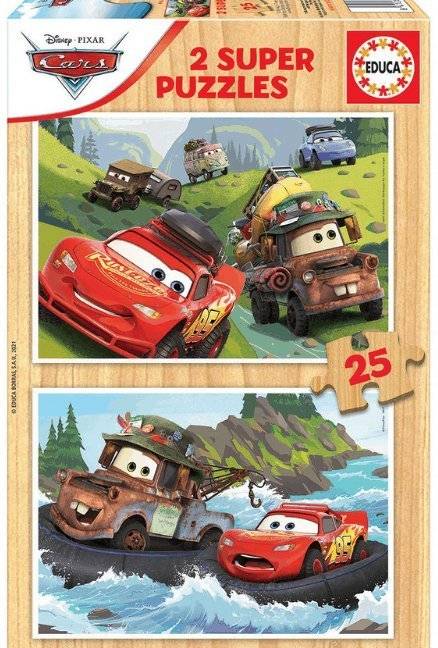 ΠΑΖΛ EDUCA CARS 2X25 TMX (18877)