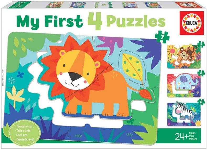 ΠΑΖΛ EDUCA MY JUNGLE ANIMALS 26TMX (18897) EDUCA