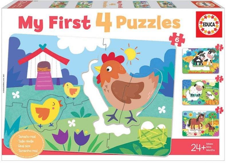 ΠΑΖΛ EDUCA MY FARM MOTHERS - BABIES 26TMX (18899) EDUCA