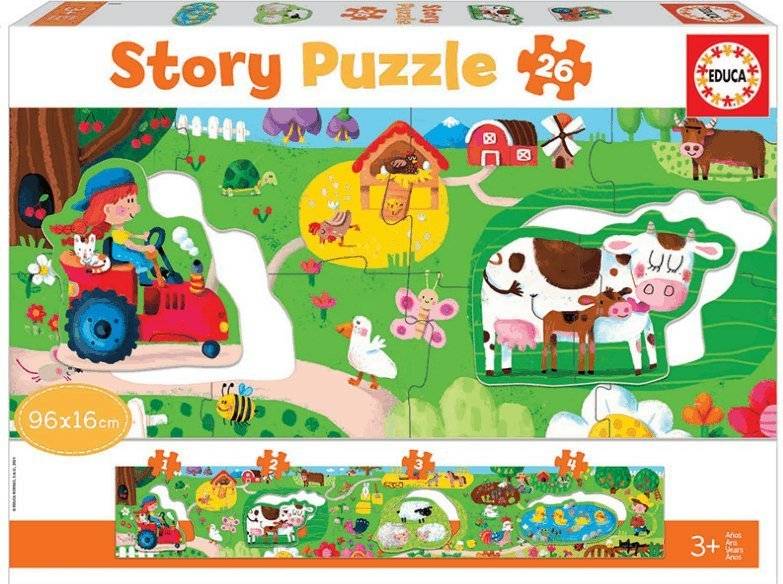 ΠΑΖΛ EDUCA STORY THE FARM 26TMX (18900) EDUCA