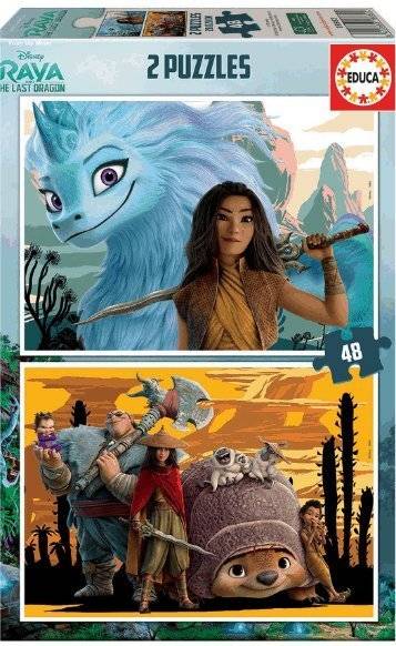 ΠΑΖΛ EDUCA RAYA AND THE LAST DRAGON 2X48 96TMX (18882)