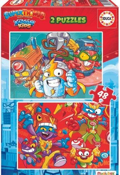 ΠΑΖΛ EDUCA SUPERTHINGS 2X48 96TMX (19204)