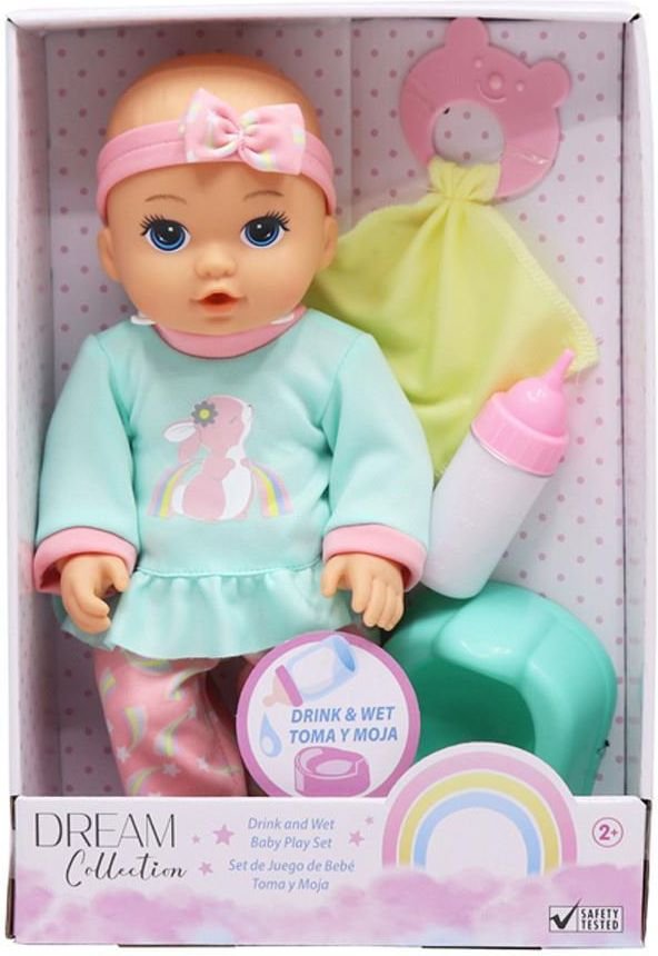 ΚΟΥΚΛΑ ΜΩΡΟ LUNA ΠΟΥ ΠΙΝΕΙ ΚΑΙ ΒΡΕΧΕΤΑΙ ΣΕ 2 ΣΧΕΔΙΑ LUNA