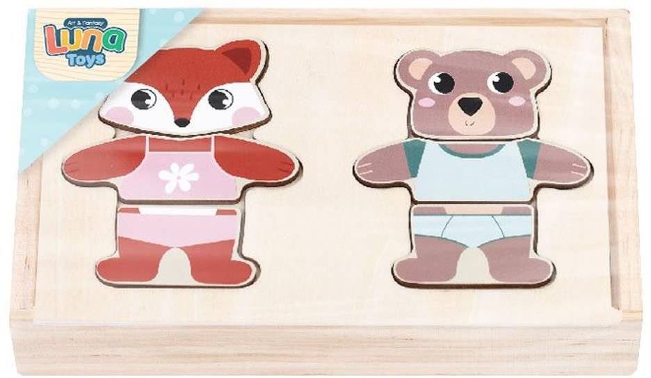 ΠΑΖΛ ΞΥΛΙΝΟ LUNA ΣΕΤ ΝΤΥΣΙΜΑΤΟΣ