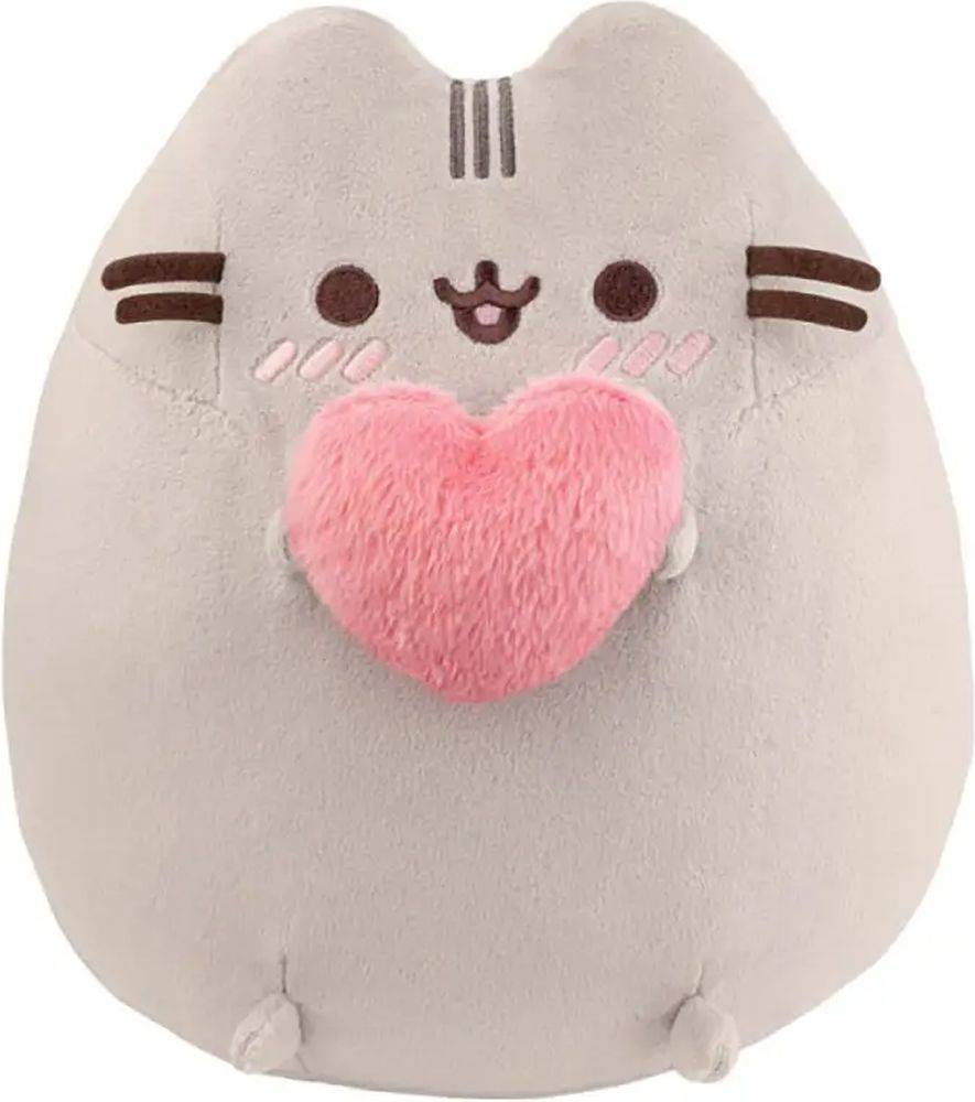 ΛΟΥΤΡΙΝΗ ΓΑΤΟΥΛΑ PUSHEEN ΜΕ ΚΑΡΔΙΑ (18 ΕΚ.) PUSHEEN