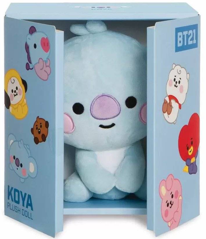 ΛΟΥΤΡΙΝΟ ΚΟΥΚΛΑΚΙ BT21 BABY KOYA ΣΕ ΣΥΣΚΕΥΑΣΙΑ ΔΩΡΟΥ (20 ΕΚ.)