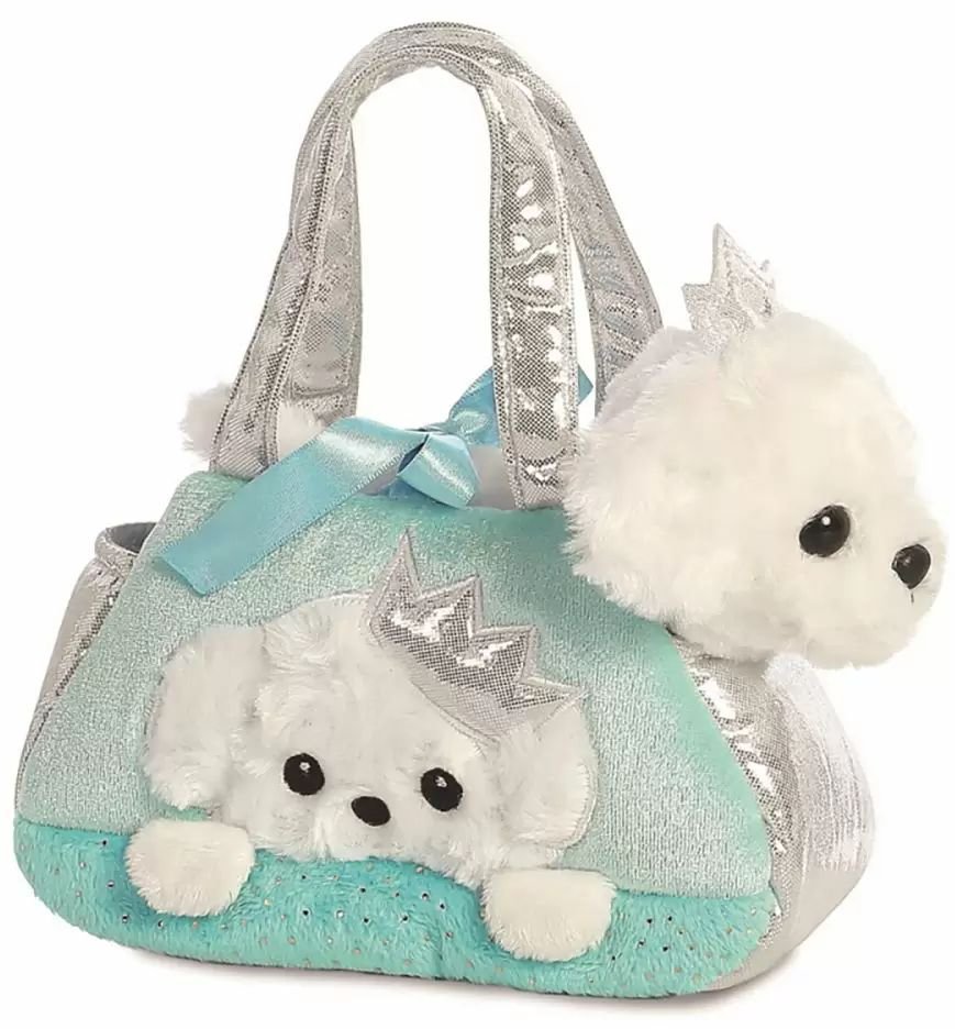 LICENSED PRODUCTS ΛΟΥΤΡΙΝΗ ΣΚΥΛΙΤΣΑ ΠΡΙΓΚΙΠΙΣΣΑ FANCY PALS ΣΕ ΤΣΑΝΤΑΚΙ PEEK-A-BOO (20 ΕΚ.)