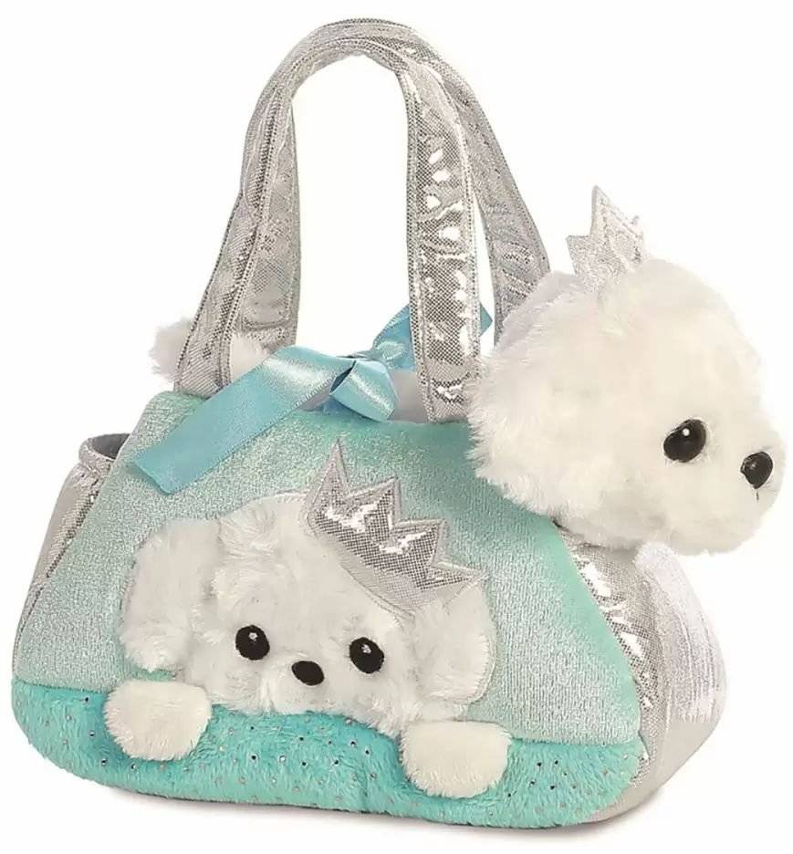 ΛΟΥΤΡΙΝΗ ΣΚΥΛΙΤΣΑ ΠΡΙΓΚΙΠΙΣΣΑ FANCY PALS ΣΕ ΤΣΑΝΤΑΚΙ PEEK-A-BOO (20 ΕΚ.) LICENSED PRODUCTS