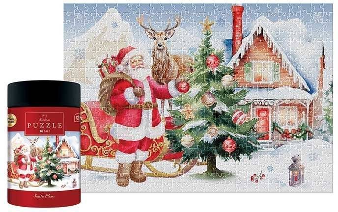 ΠΑΖΛ INTERDRUK XMAS SANTA CLAUS 500 ΚΟΜΜΑΤΙΑ INTERDRUK