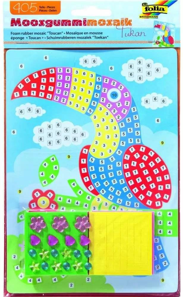 ΜΩΣΑΪΚΟ ΜΕ ΨΗΦΙΔΕΣ FOLIA ΠΟΥΛΙ ΤΟΥΚΑΝ 405 ΤΜΧ FOLIA