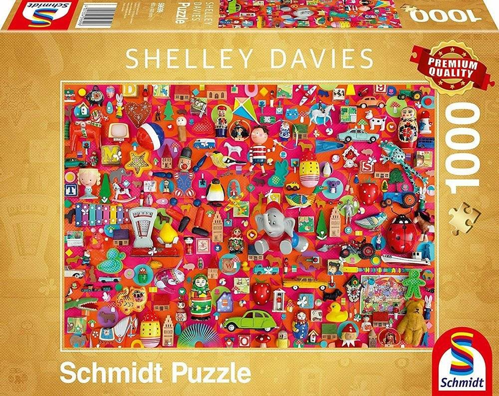 ΒΙΝΤΑΤΖ ΠΑΙΧΝΙΔΙΑ - SHELLEY DAVIS SCHMIDT 1000 KOMMATIA (59699)