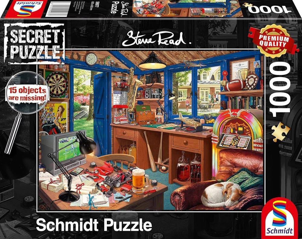 SECRET PUZZLE FATHERS WORKSHOP - STEVE READ SCHMIDT 1000 ΚΟΜΜΑΤΙΑ (59977)