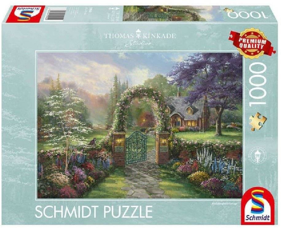 SCHMIDT HUMMINGBIRD COTTAGE - THOMAS KINKADE SCHMIDT 1000 ΚΟΜΜΑΤΙΑ (59940)