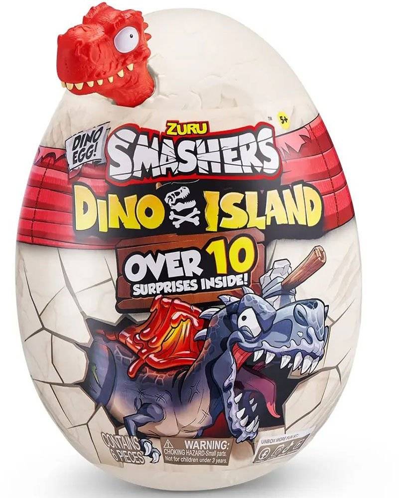 SMASHERS S5 DINO ISLAND ΜΕΣΑΙΟ ΑΥΓΟ ΔΕΙΝΟΣΑΥΡΟΥ SMASHERS