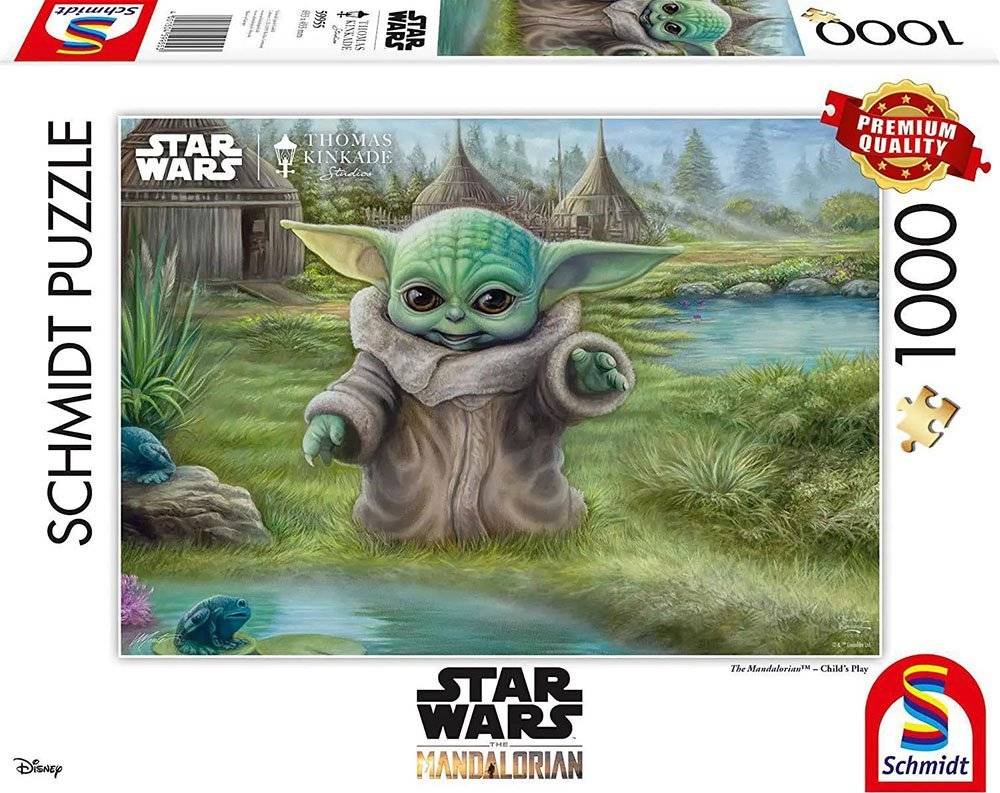 SCHMIDT THE MANDALORIAN CHILDS PLAY - THOMAS KINKADE SCHMIDT 1000 ΚΟΜΜΑΤΙΑ (59955)