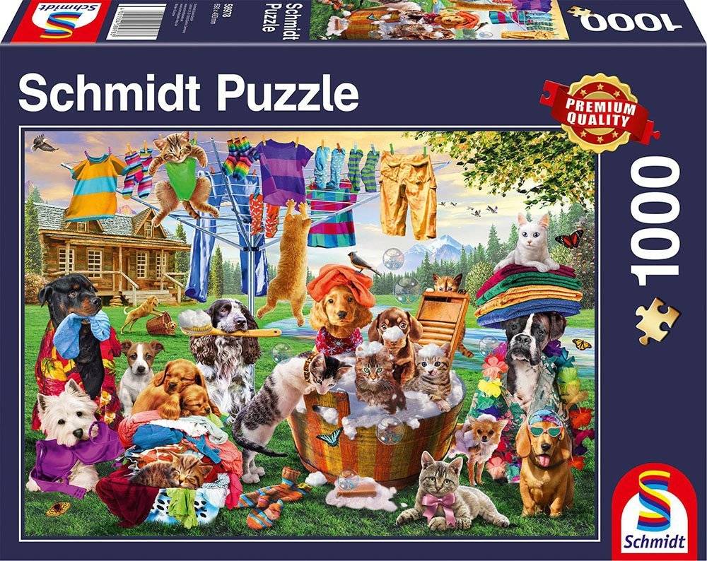 CRAZY GARDEN OF PETS SCHMIDT 1000 ΚΟΜΜΑΤΙΑ (58978)