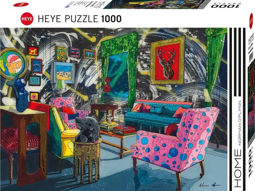 HOME ROOM WITH DEER HEYE 1000 ΚΟΜΜΑΤΙΑ (29973)