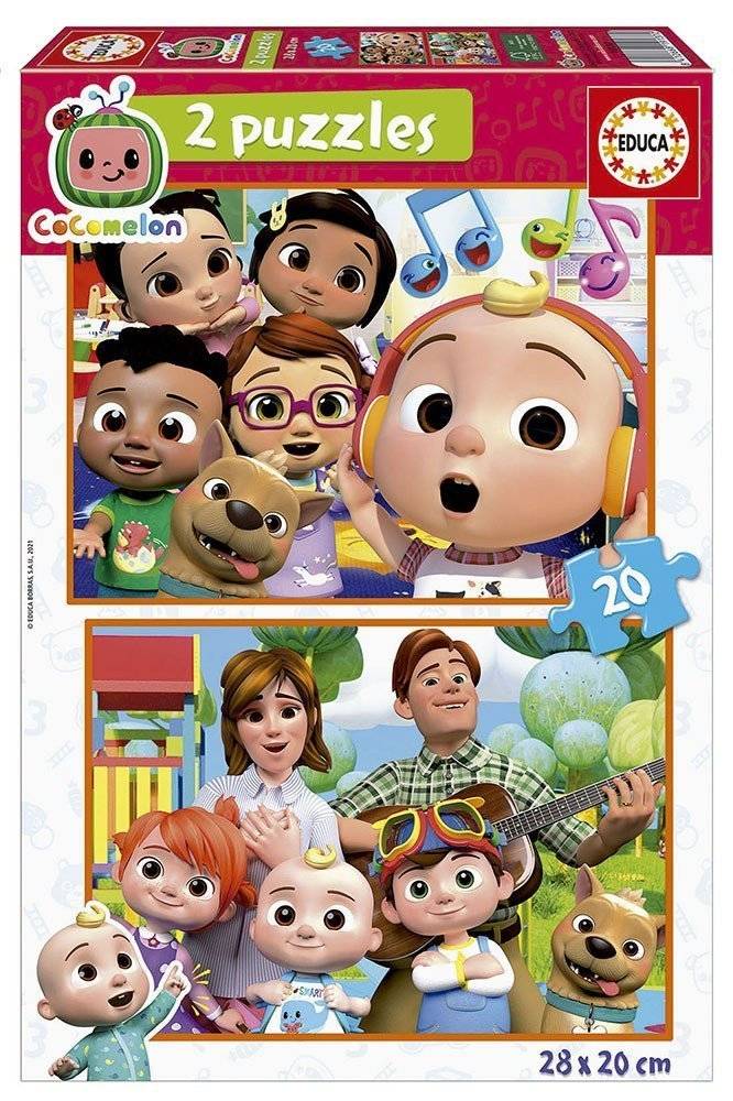 EDUCA PUZZLE COCOMELON 2X20TMX (Π.019.137)