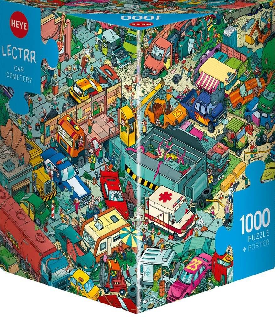 LECTRR CAR CEMETERY HEYE 1000 ΚΟΜΜΑΤΙΑ ΤΡΙΓΩΝΟ ΚΟΥΤΙ (30046)