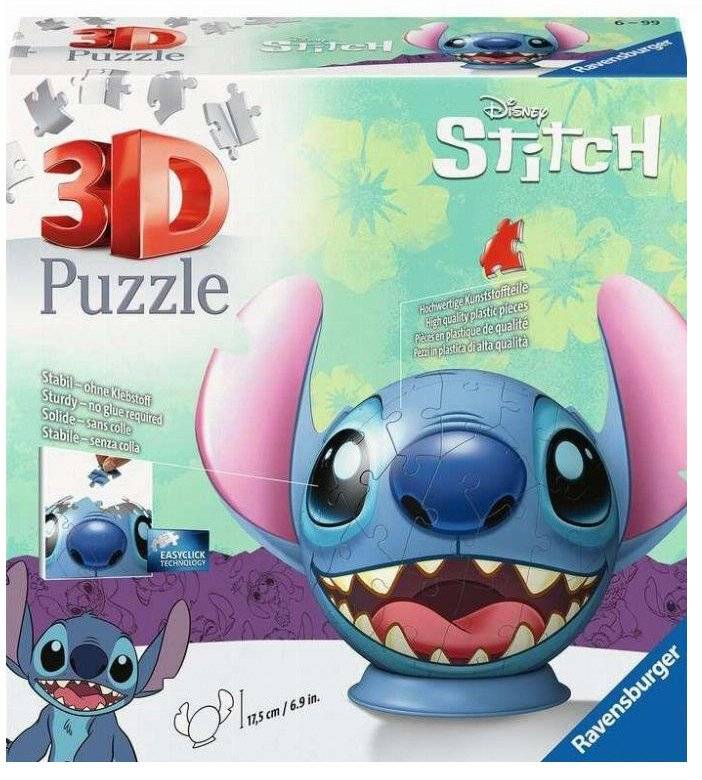 ΜΠΑΛΑΛΑΜΠΑ ΤΡΕΛΑ STITCH RAVENSBURGER 3D 72 KOMMATIA RAVENSBURGER