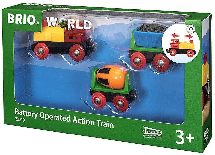 BRIO ΤΡΕΝΟ ΜΕ 2 ΒΑΓΟΝΙΑ BRIO 3ΤΜΧ (33319)