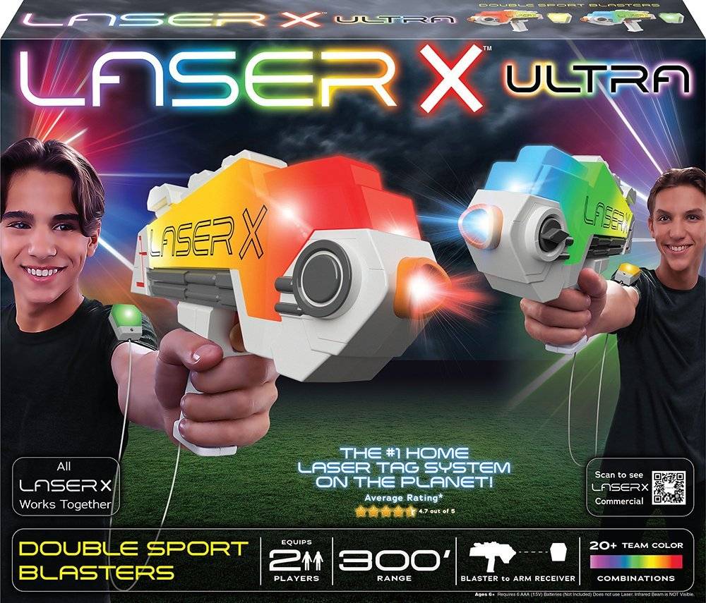 LASER X ULTRA SPORT BLASTERS GIOCHI PREZIOSI