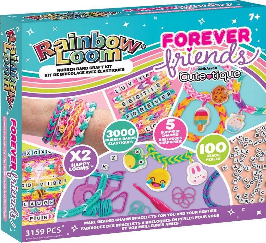 ΣΕΤ ΒΡΑΧΙΟΛΙΑ RAINBOW LOOM FOREVER FRIENDS CUTE-TIQUE RAINBOW LOOM