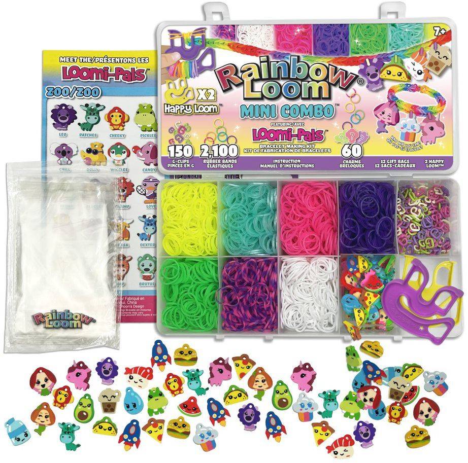 LOOMI-PALS MINI COMBO BRACELET RAINBOW LOOM RAINBOW LOOM