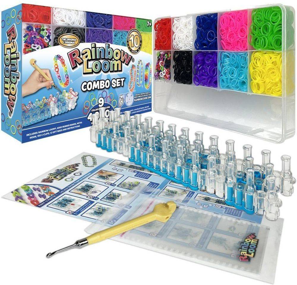 RAINBOW LOOM ΑΡΓΑΛΕΙΟΣ COMBO SET RAINBOW LOOM