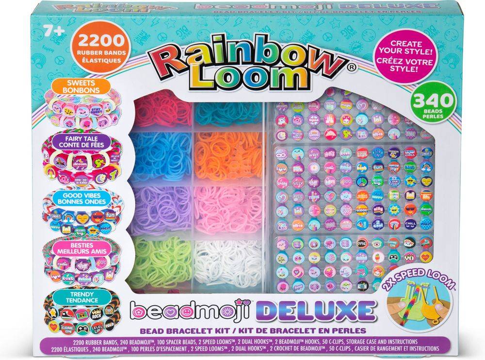 BEADMOJI DELUXE RAINBOW LOOM RAINBOW LOOM