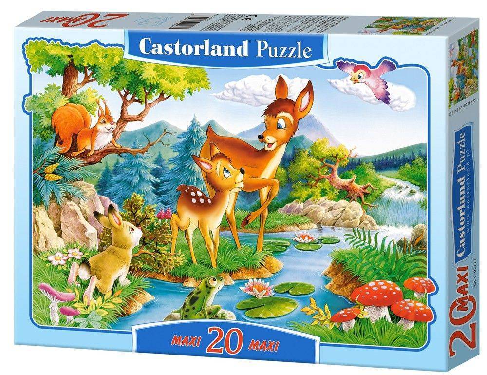 ΠΑΖΛ CASTORLAND LITTLE DEERS 20TMX CASTORLAND