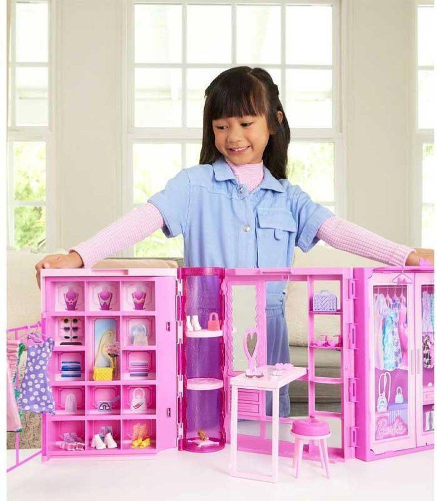 BARBIE DREAM CLOSET FOLD N' GO (HXD59) MATTEL