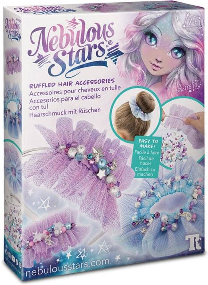 RUFFLED HAIR ACCESSORIES NEBULOUS STARS