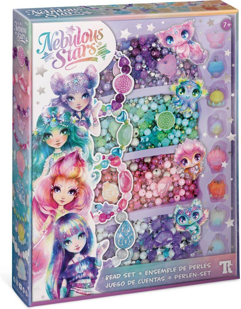 BEAD SET NEBULOUS STARS