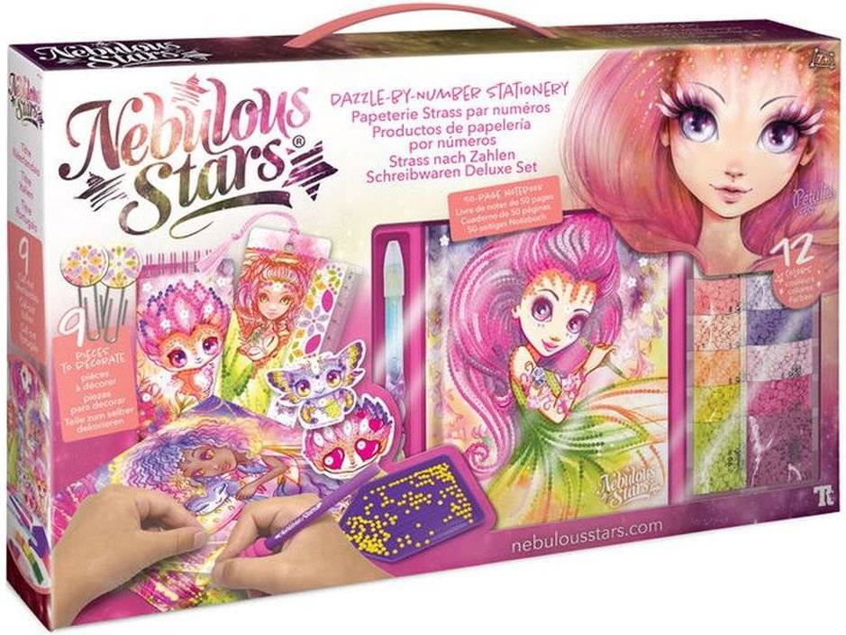 DAZZLE BY NUMBER STATIONERY NEBULOUS STARS