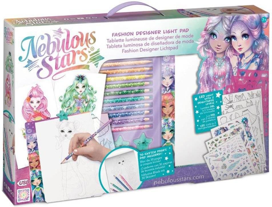 FASHION DESIGNER LIGHT PAD NEBULOUS STARS