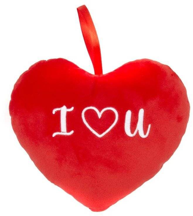 ΛΟΥΤΡΙΝΗ ΚΑΡΔΙΑ ΑΓΙΟΥ ΒΑΛΕΝΤΙΝΟΥ FRIENDLIES I LOVE U 22CM FRIENDLIES