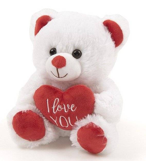 ΑΡΚΟΥΔΑΚΙ ΜΕ ΚΑΡΔΙΑ ΑΓΙΟΥ ΒΑΛΕΝΤΙΝΟΥ FRIENDLIES 20CM FRIENDLIES